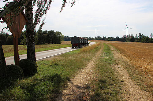 Testflächen im Testgebiet "Vorlandmolasse Aichach", © Ing.-Büro Hutterer & Ing.-Büro Eiblmeier